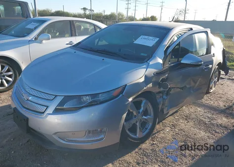 2012 Chevrolet Volt из США, поврежденный, VIN 1G1RA6E49CU124373